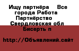 Ищу партнёра  - Все города Работа » Партнёрство   . Свердловская обл.,Бисерть п.